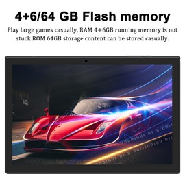 PEICHENG Tablet 10.1" Android13.0, Tab Set with Case/Keyboard/Cable/Mouse/Stylus, MTK8768 Octacore 2.3GHZ,10GB RAM+64GB ROM IPS1280x800 Screen 2MP Front+8MP Back Dural Cameras,6000mAh Battery,Black