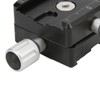 Quick Release Plate Mount Adapter Clamp Tripod Head Clamp Two
