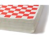 1000 Sheets of Red and White Checkered, Grease - Resistant,
