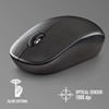 NGS Fog Pro Black - Wireless Mouse, 1000 DPI Optical