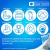 Elixir Gardens 300g Epsom Salt Bath 100% Organic FFC Food