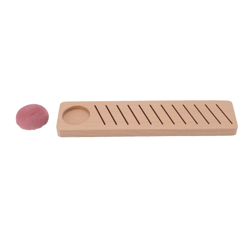 Embroidery Floss Bobbin Rack 12 Positions DIY Beech Wood Floss