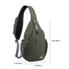 WATERFLY Sling Backpack Sling Bag Shoulder Backpack Shoulder Bag Adjustable