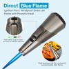 Refillable Butane Torch Lighter with Adjustable Flame – 2500°F Culinary