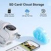 Home Security Cameras Wireless Outdoor, WiFi Outdoor Security Camera, 360
