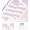 960Pcs Removable Long Strips Page Markers Underline Highlight Strips Clear