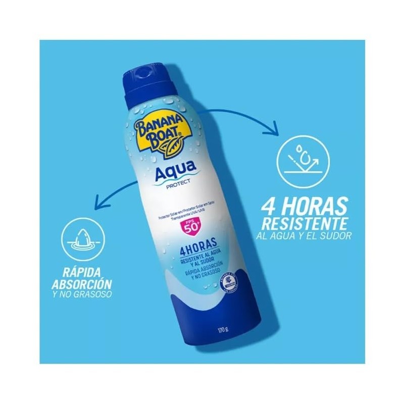 Banana Boat Pack 2 Pzs Advanced 180ml + Aqua Protect