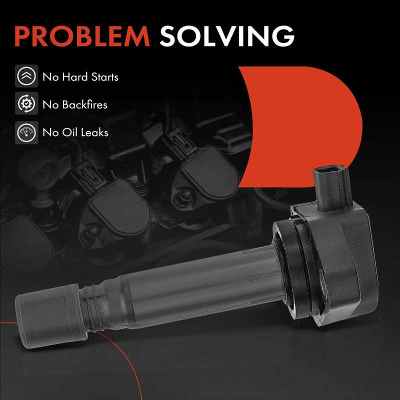 Paquete de bobinas de encendido de motor A-Premium compatibles con