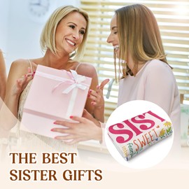 Einanmut Sister Birthday Gifts, Sister Blanket Gifts 60''*50'', Big Sister Gifts, Birthday Gifts for Sister, Gifts for Sister on Her Birthday, Birthday Gifts for Sister Adult