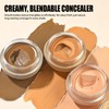 Cream Concealer Pot, Soft-matte Finish, Creamy Coverage, 32 shades