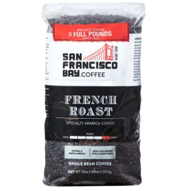 SAN FRANCISCO BAY French Roast Whole Bean Coffee 3 lb 2 Pack Dark Bold Flavor San Francisco Bay