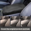 ramuel Compatible with Center Console Armrest Cover Pad PU Leather