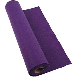 5m Purple Polyester Felt Roll for Crafts