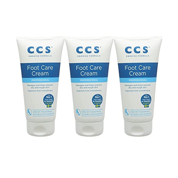 CCS Foot Care Cream Tube 175ml-PACK OF 3 [Personal Care] [Personal Care]