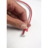 FloorPops White Flexible Trim Peel and Stick Moulding, FPM6362
