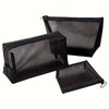 Portable Mesh Cosmetic Storage Bag, 3 Counts/set Mixed Size Space