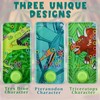 3Pcs Dinosaur Phone Handheld Water Games- 14cm| Ocean Water Toss