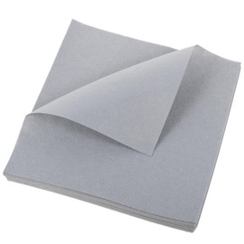 Operitacx Pack of 20 Felt Fleece Craft Materials Felt Board Felt Panels Decorative Squares Made of Wool Felt Woven Felt Fabric for Crafts Felt Fabric for the Classroom Felt Grey