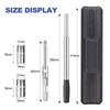 BCJCLTS Lug Wrench, 4 Way Tire Iron for Car,Tire Wrench