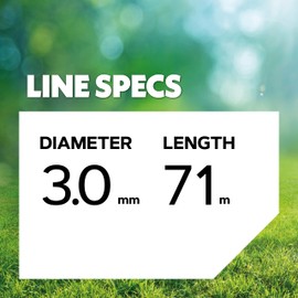 Oregon Yellow Star Strimmer Line for Brushcutters and Strimmers with Five Cutting Edges, Professional Quality Nylon, Compatible with Standard Brushcutters, 3 mm - 71 m (‎69-460-Y)