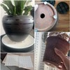 TorSor 100 Pack Invisible Pot Feet Self-Adhesive Rubber Dot Succulent