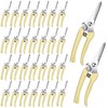 Chumia 30 Pcs Garden Flower Shears Pruning Scissors Heavy Duty