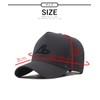 UVERONE Men's Cap, Large Size, Deep, Simple, Unisex, 23.6 -
