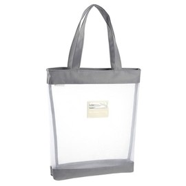 QUINTRA Zip Mesh Pocket, Simple Clear A4 Pocket Leggings With Pockets Back Fabric, gray, One Size