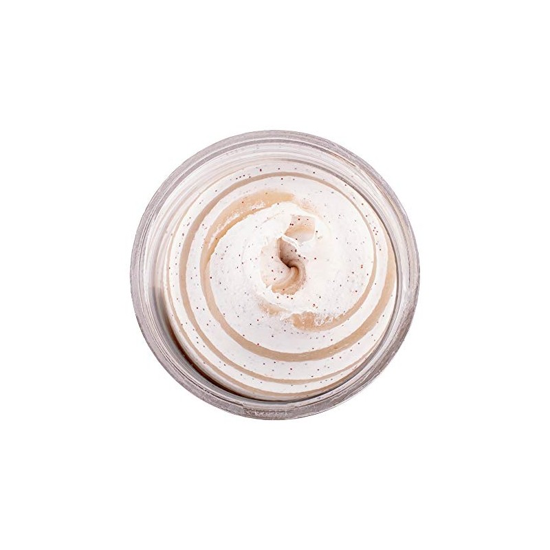 Berkley PowerBait Glitter Chroma-Glow Fishing Dough Bait, Mallow Glow Red