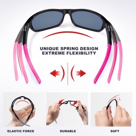 RIVBOS Sunglasses Men Women Polarized UV400 Cycling Glasses Sports Glasses Cycling Hiking Running Golf and Fishing Driving RB831