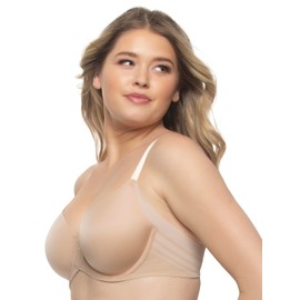 Felina Marvelous Side Smoothing T-Shirt Bra Warm Nude