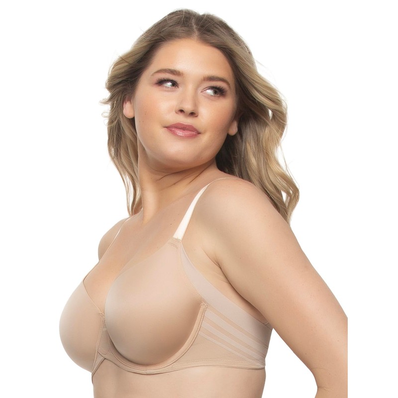 Felina Marvelous Side Smoothing T-Shirt Bra Warm Nude