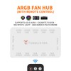 TUMMASTER ARGB Fan HUB 5V-3Pin LED Hub 4 Pin PWM
