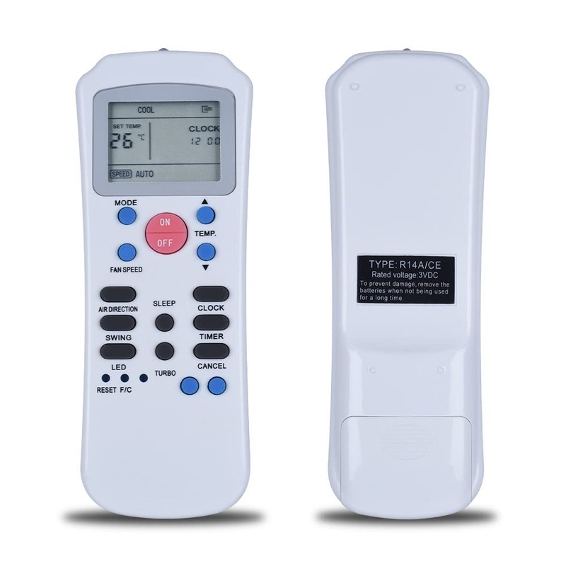 ZWP New Replacement Remote Control for Carrier R14/CE R14A/E R14A/CE
