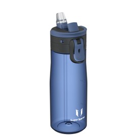 Sparrow Drinking Bottle - TouchFlow Tritan Water Bottle - 750 ml - BPA-Free - Sports Bottle Leak-Proof - Drinking Bottles with Straw for Sports, Outdoor - Lightweight, Sustainable