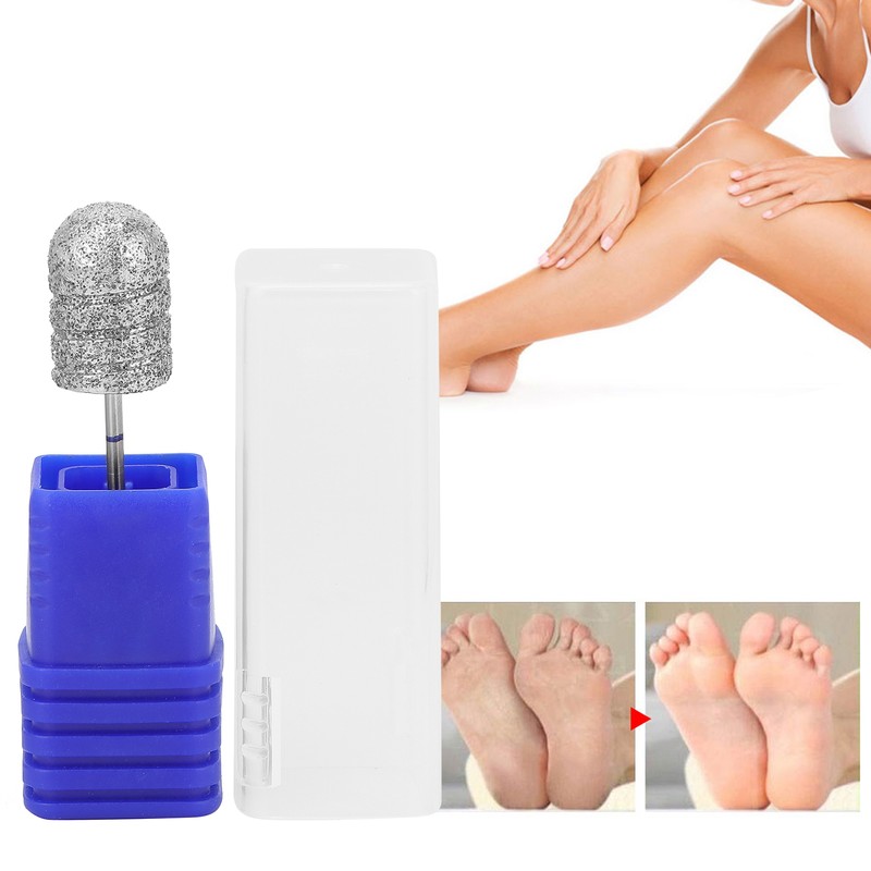 Stainless Steel Pedicure Nail Drill Bit Foot Dead Skin Removal