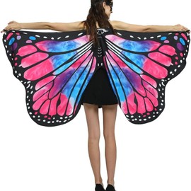Fairy Wings Adult - Exquisite Butterfly Costume Accessories, Fashionable Butterfly Wings Costume for Women, Teenagers and Freezing Cosplay