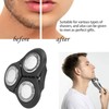 Replacement Shaver Head Electric Razor Cutter Replacement Head 3 Blades