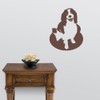 Express Yourself Loyal Companion Wall Decal (Brown - Reverse Facing