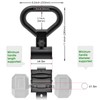 SELEWARE Versatile Steel Dumbbell to Kettlebell Converter Handle, Non-Slip Ergonomic