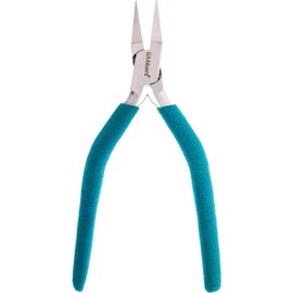 Wubbers Classic Series Narrow Flat Nose Duckbill Pliers - 3mm Wide Jaws