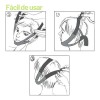 Faja Mentonera Reduce Papada Cachete Moldea Antiarrugas 3p F