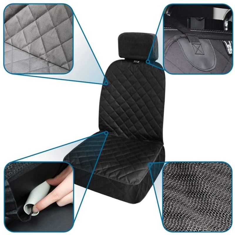 Dog Car Seat Cover for Front Seats MAYHOUR Waterproof Scratch