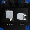 ENA 2 Pack 4-Pin 30AMP 12V DC SPST Multi-Purpose Fuse