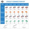 JRready 238PCS DT Connector Waterproofing, 2 3 4 6 8