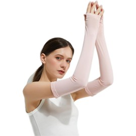 DEWEL, Arm Cover, UV Protection, Arm Guard, Cool to Contact, UPF50, 99.9% UV Protection, Long Length, Sunburn Protection, Cool, UV Protection, Sweat Absorbent, Quick Drying, Antibacterial, Odor