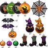 SVNVIOZ ハロウィン 飾り かぼちゃ 6cm ボールオーナメント 装飾 豪華 北欧 ハロウィーンボール