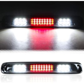 Tresound LED Third 3rd Brake Light for 1999-2007 Chevy Silverado GMC Sierra 1500 2500 3500 HD Classic, Rear Cargo Lamp High Mount Stop light