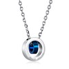 Kesaeki Men's Necklace, Tungsten, Stainless Steel, Hypoallergenic, For Sensitive Skin,