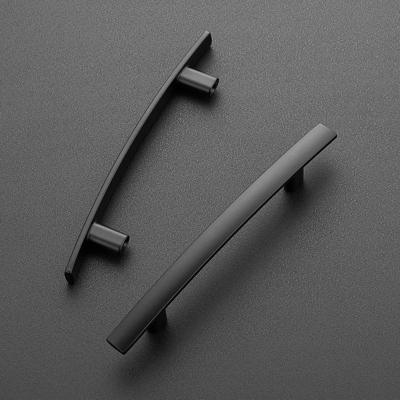 Ravinte 30 Pack | 6'' Curved Cabinet Pulls Matte Black